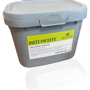 Patchcote lime plaster repair kit product packaging